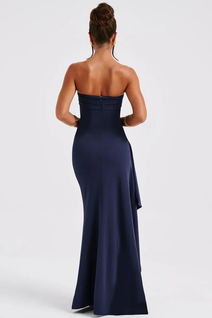Abendkleid Mit Hohem Schlitz - Anna