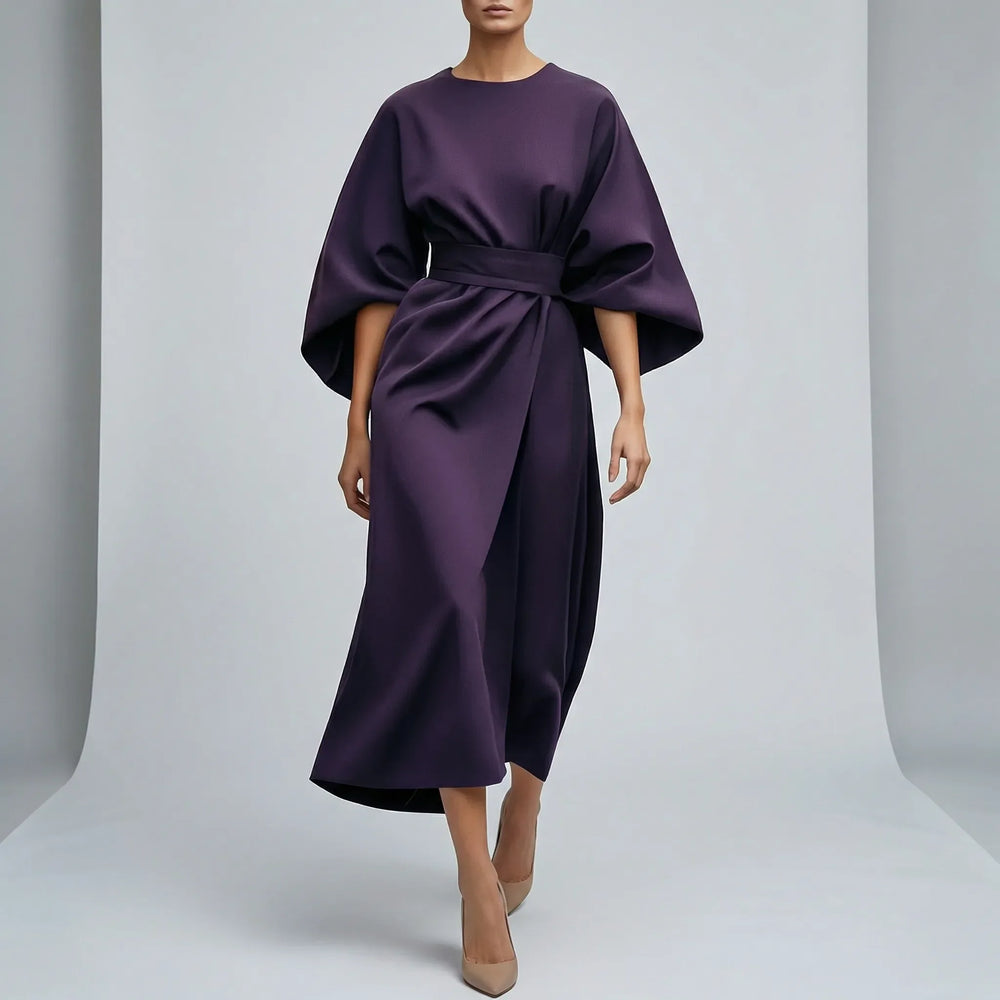 Abendkleid Mit Taillengürtel - Angela