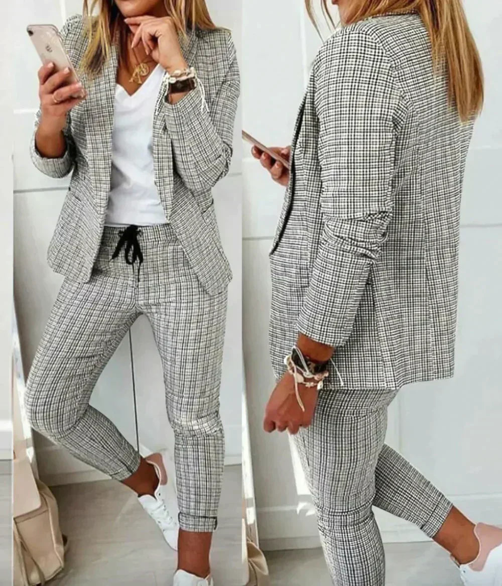 Conjunto feminino luxuoso - Celeste