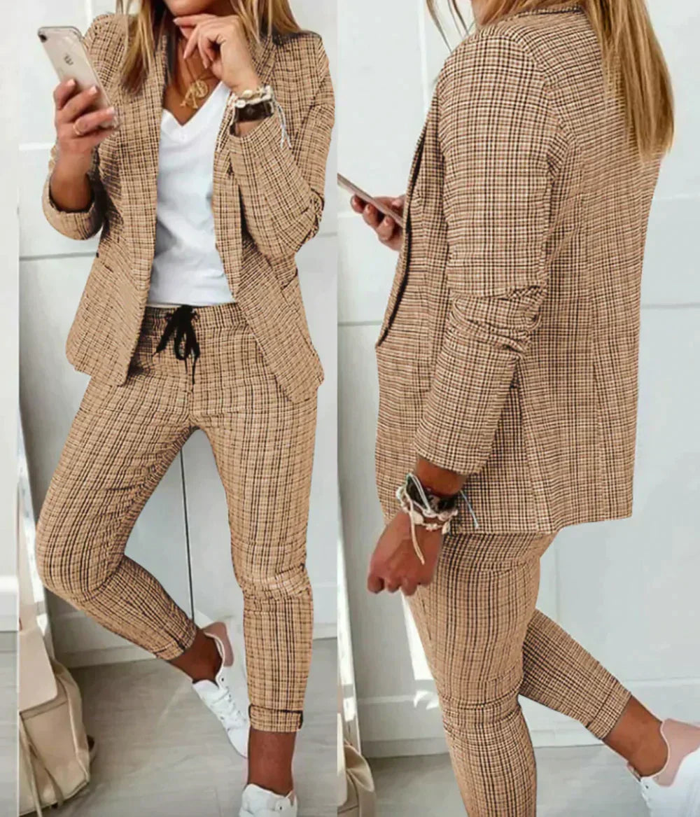 Conjunto feminino luxuoso - Celeste