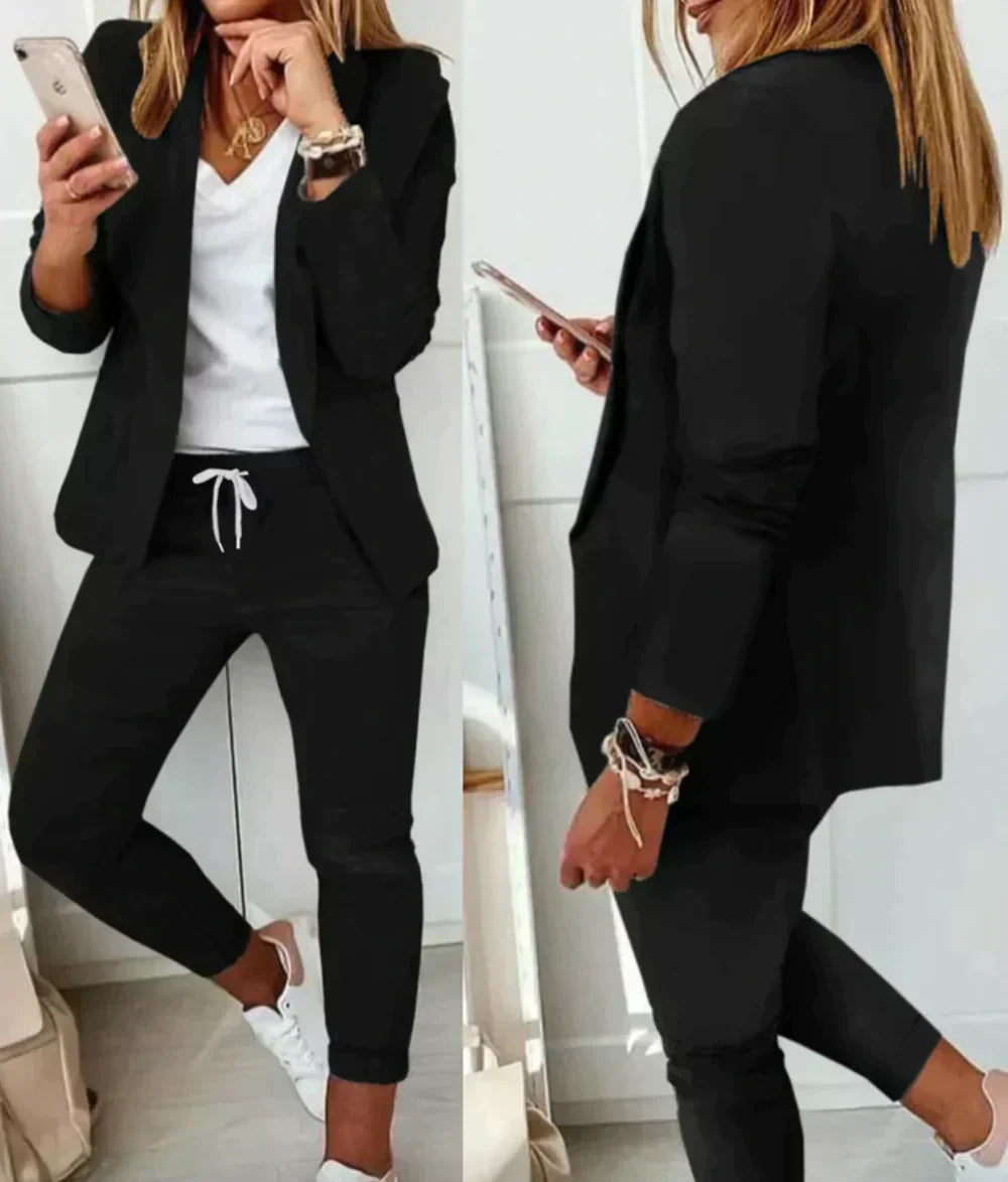 Conjunto feminino luxuoso - Celeste