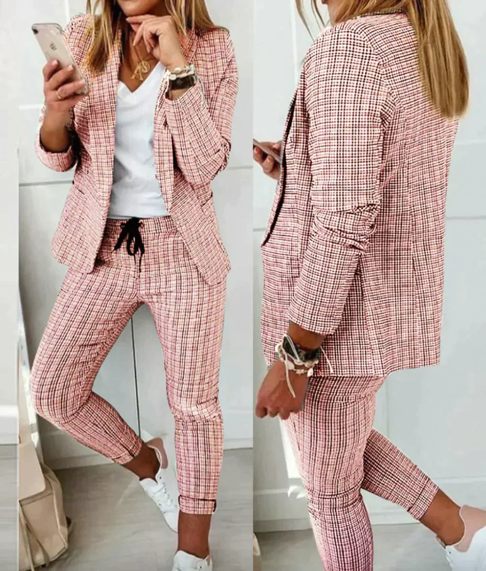 Conjunto feminino luxuoso - Celeste