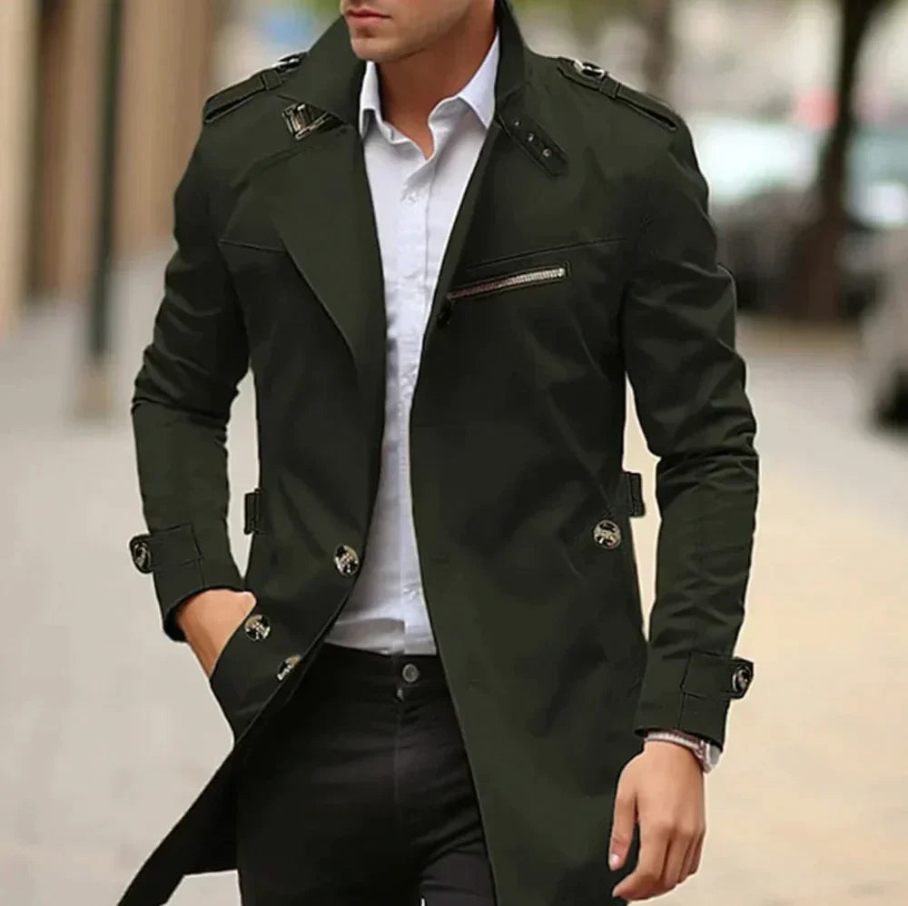 Autumn Classic Men's Trench Coat – Fabrizio