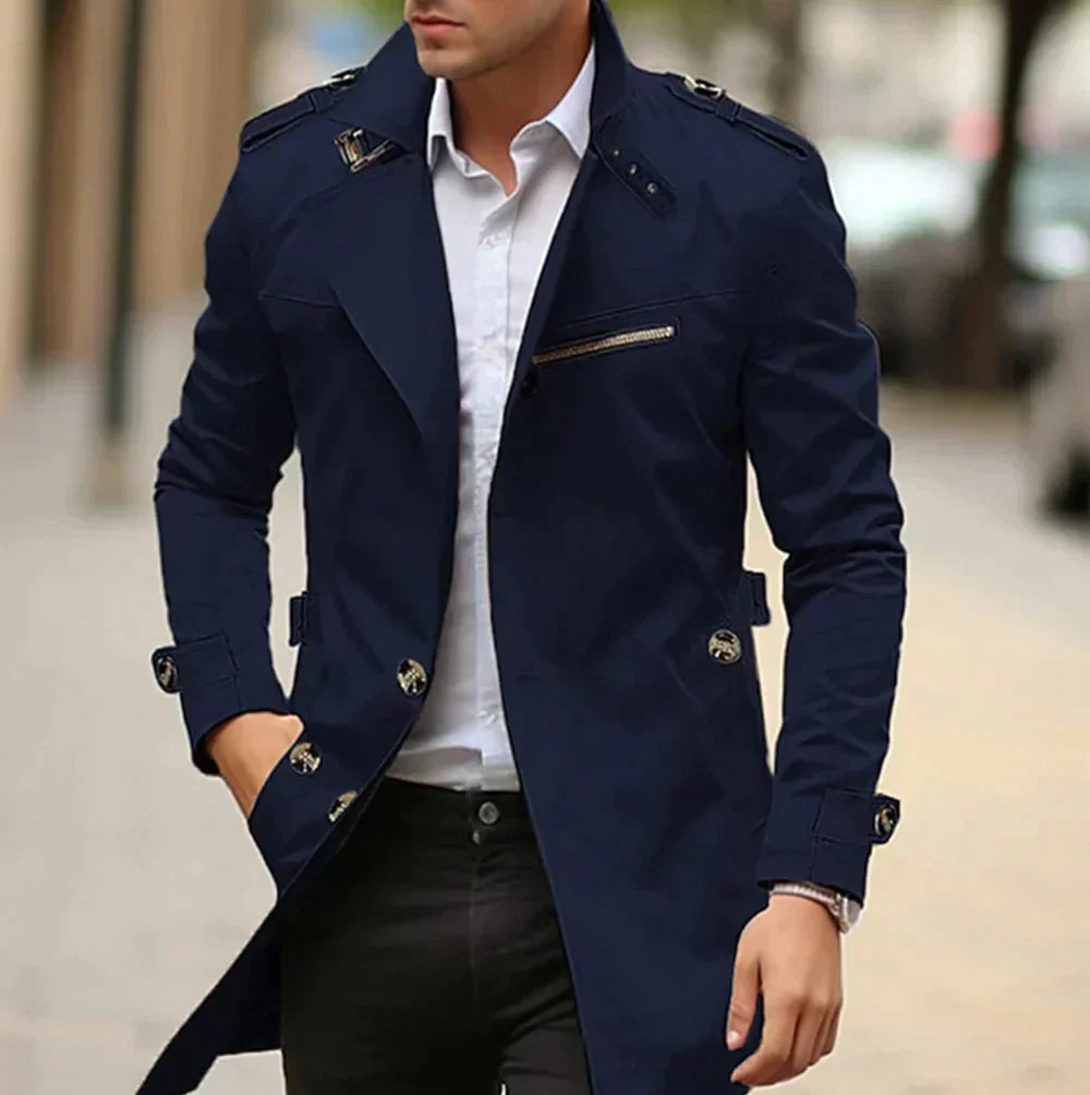 Autumn Classic Men's Trench Coat – Fabrizio