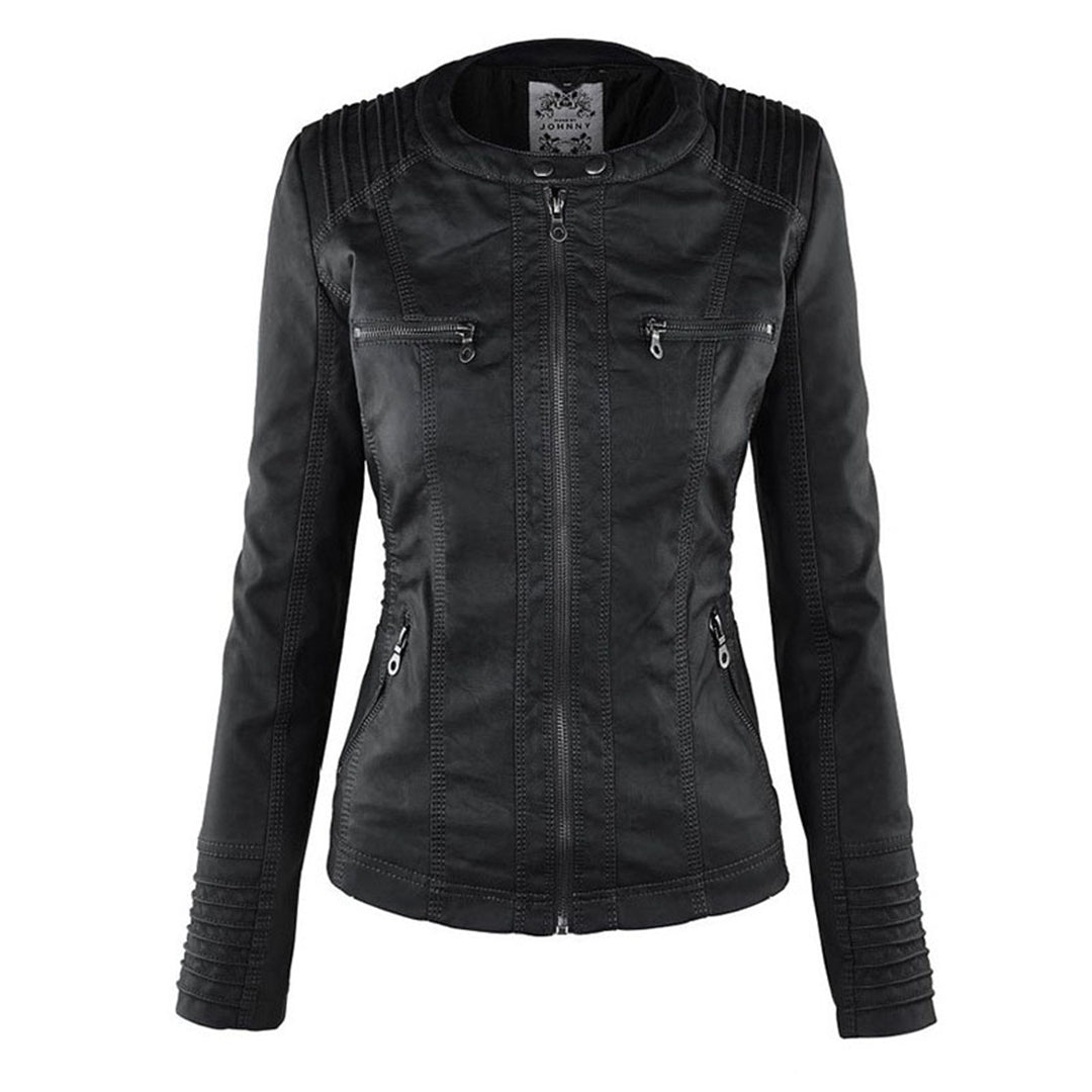 Jaqueta de couro da moda - Zara