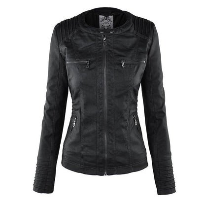 Jaqueta de couro da moda - Zara