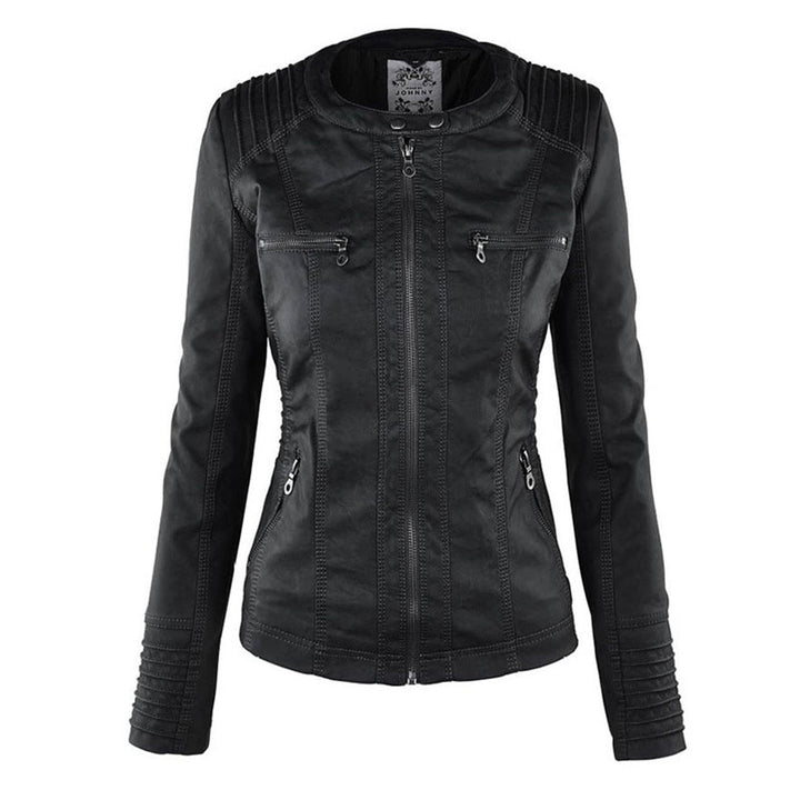 Jaqueta de couro da moda - Zara