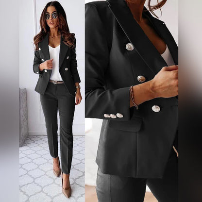 Conjunto de blazer e calças elegante - Isabella