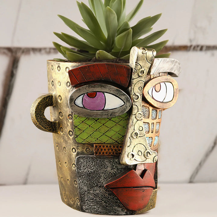 Vasos de flores ornamentais de arte abstrata estilosa - RetroVisage