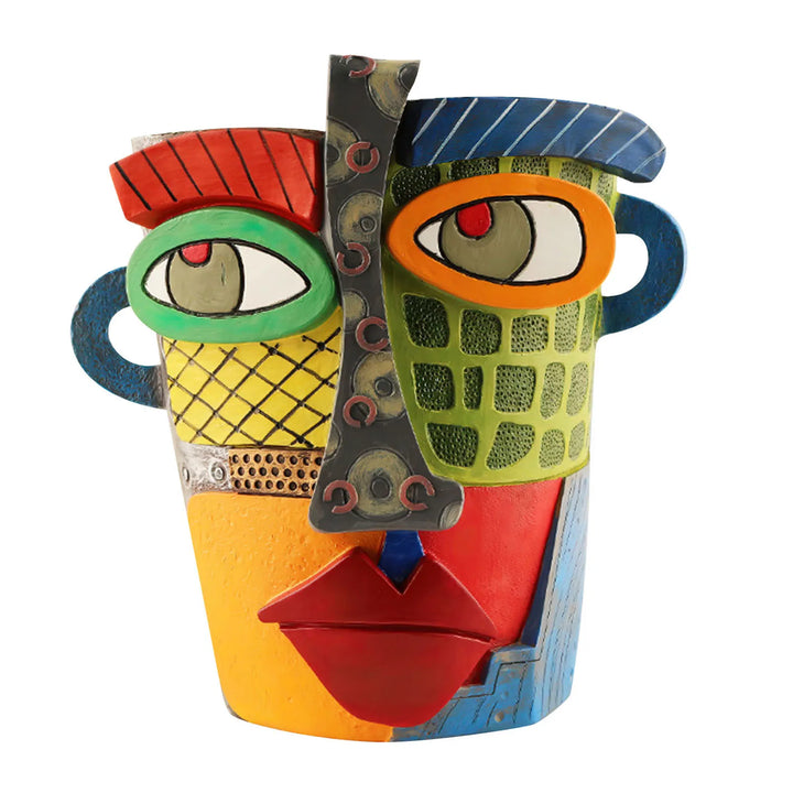 Vasos de flores ornamentais de arte abstrata estilosa - RetroVisage