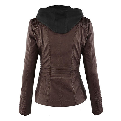 Jaqueta de couro da moda - Zara
