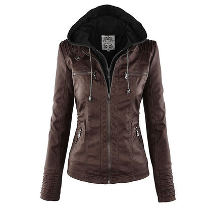 Jaqueta de couro da moda - Zara