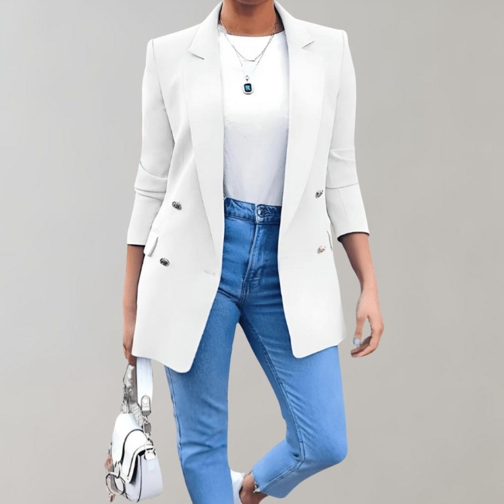 Casaco longo elegante para mulheres - Clara