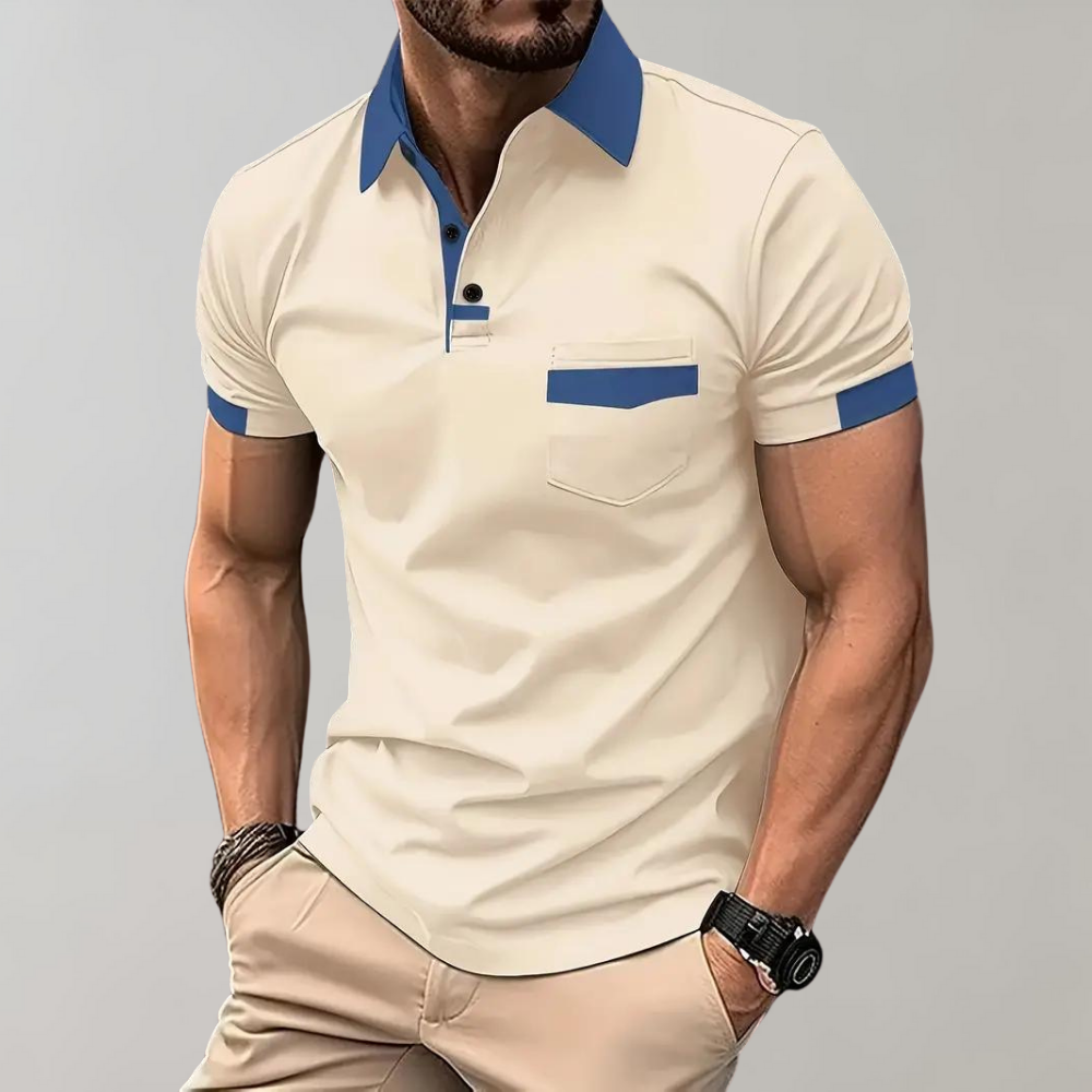 Camisa polo moderna para homens - Leo