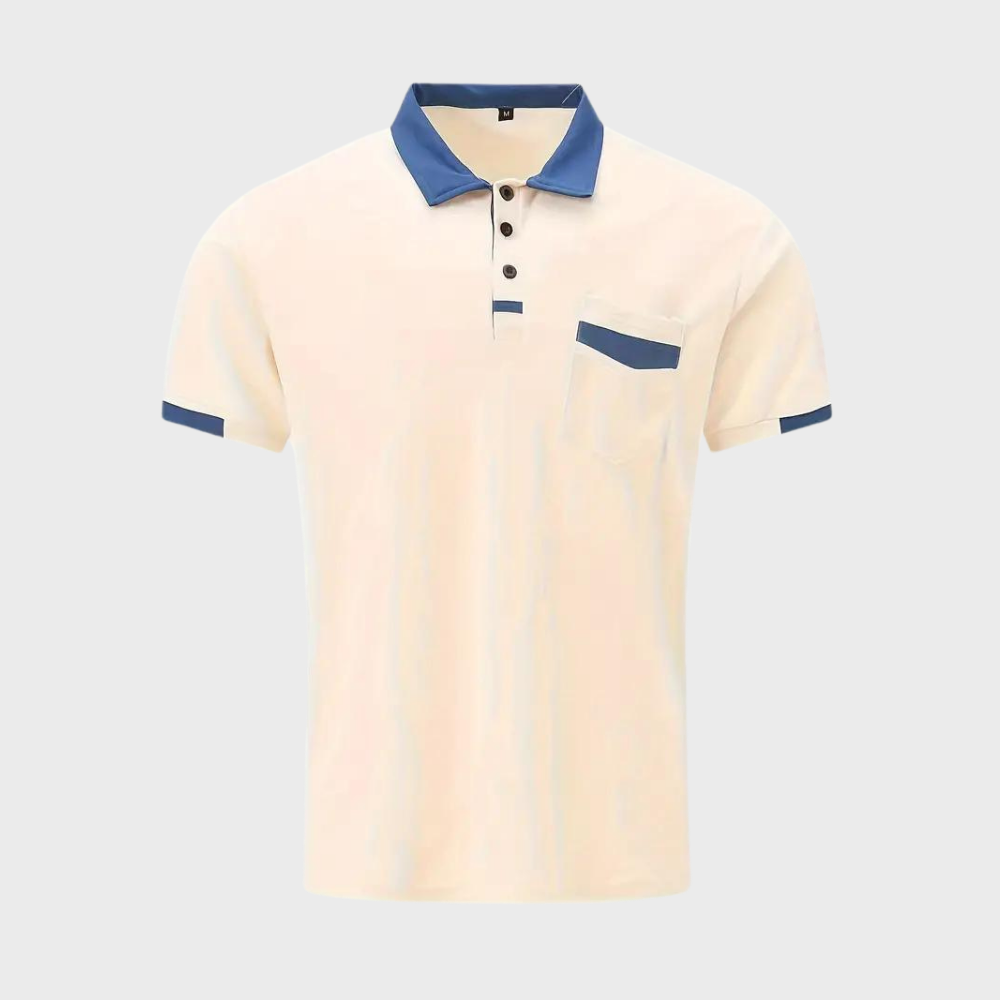 Camisa polo moderna para homens - Leo