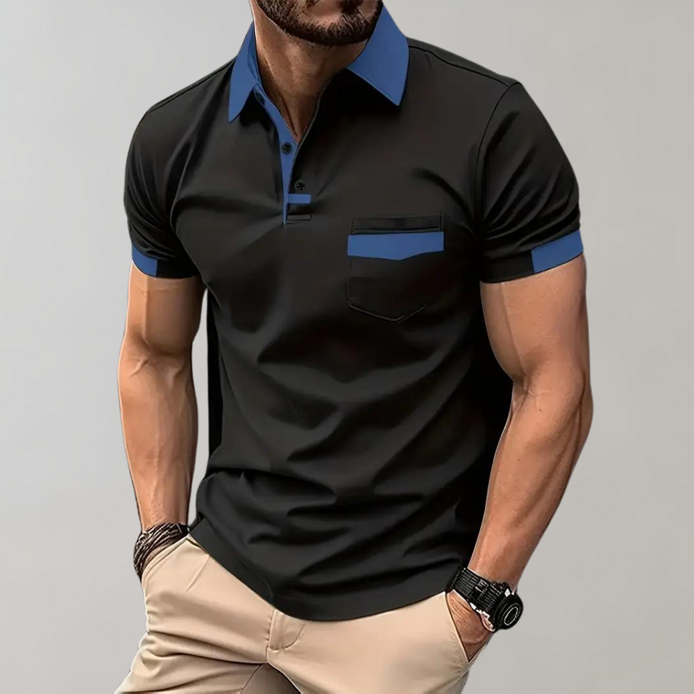 Camisa polo moderna para homens - Leo