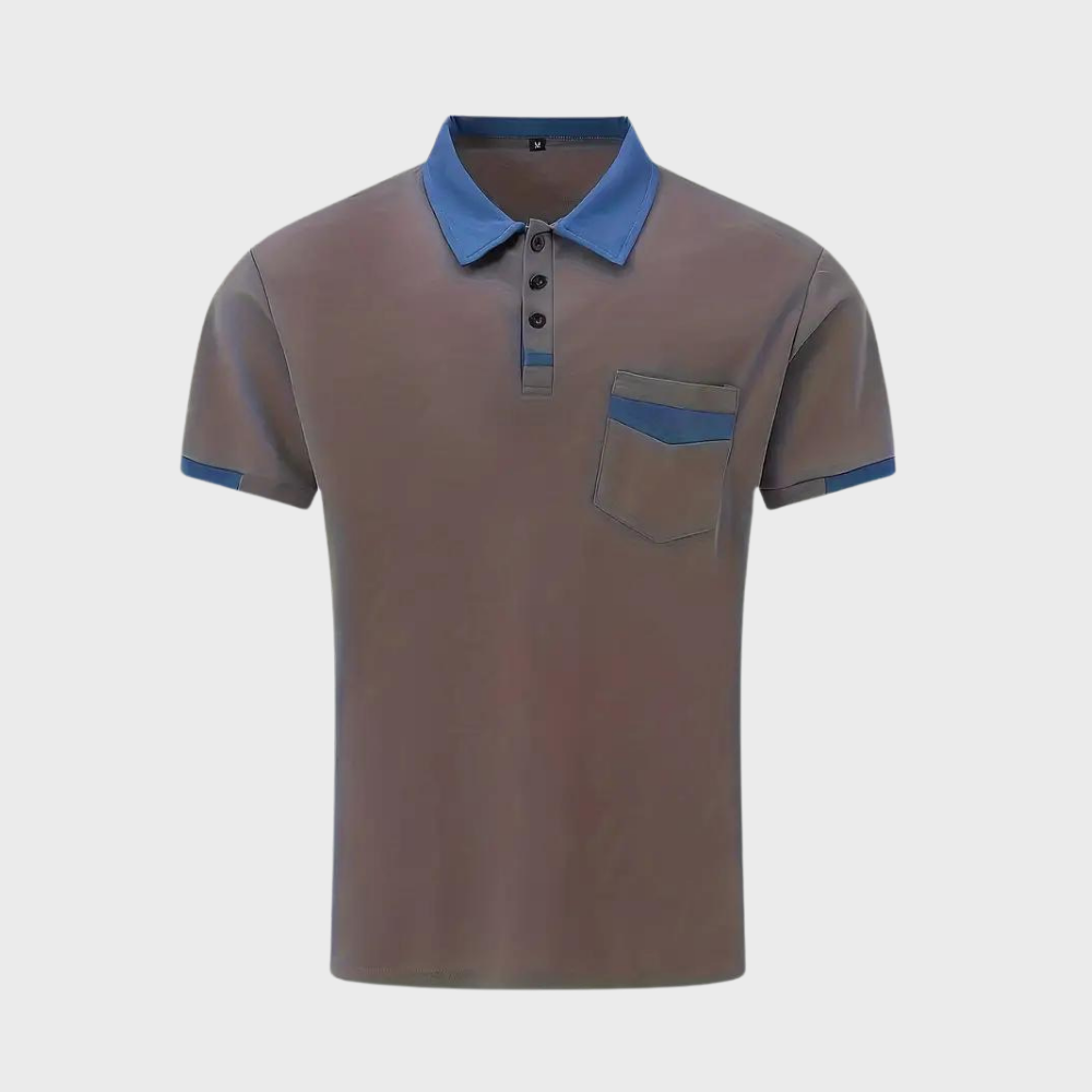 Camisa polo moderna para homens - Leo