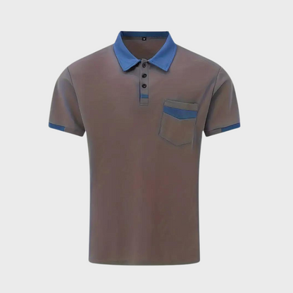 Camisa polo moderna para homens - Leo