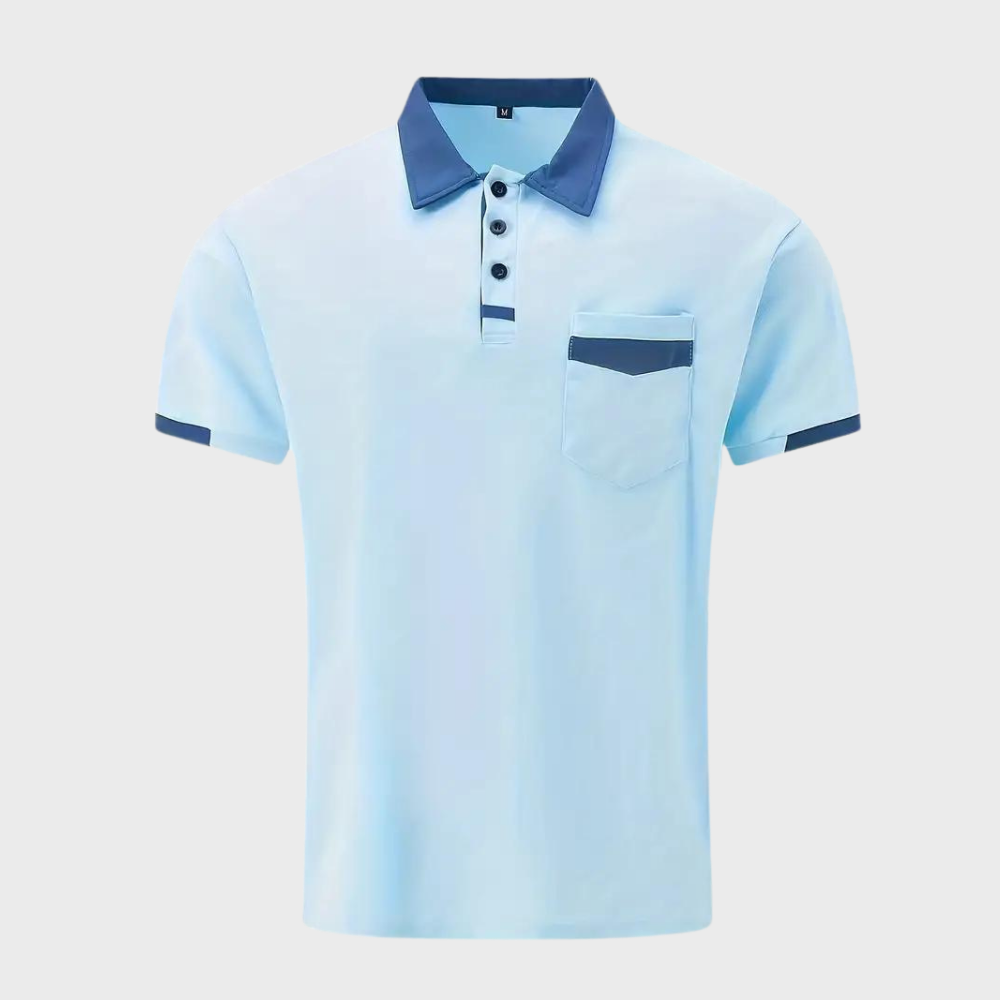 Camisa polo moderna para homens - Leo