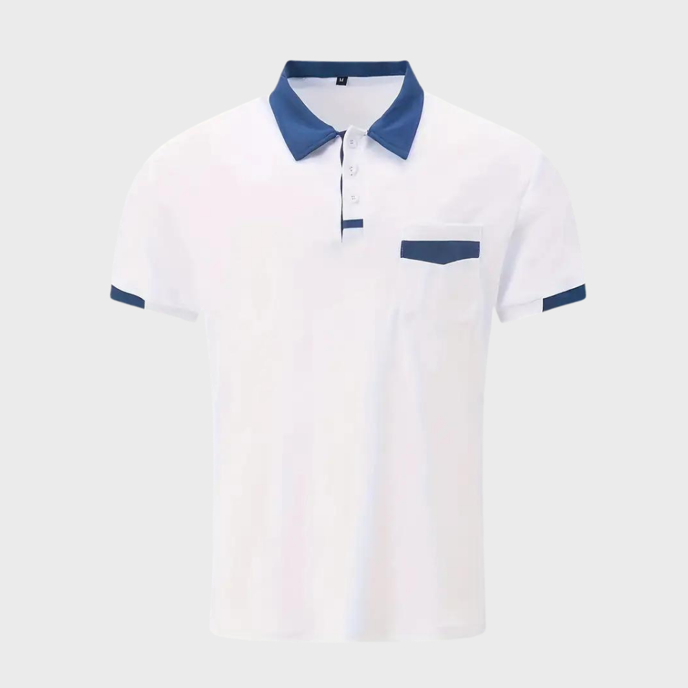 Camisa polo moderna para homens - Leo
