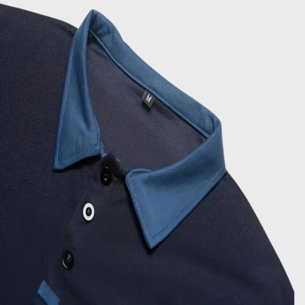 Camisa polo moderna para homens - Leo