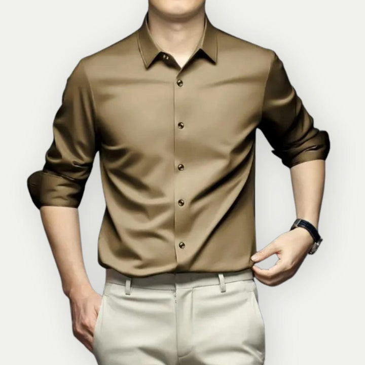 Wrinkle-Free and Iron-Free Men's Shirt – Milan