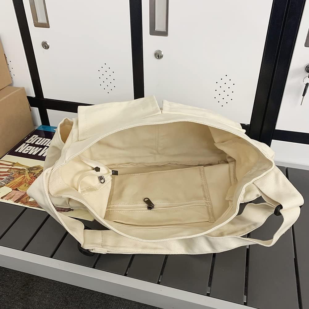 Canvas Crossbody Messenger Tas - DailyMessenger