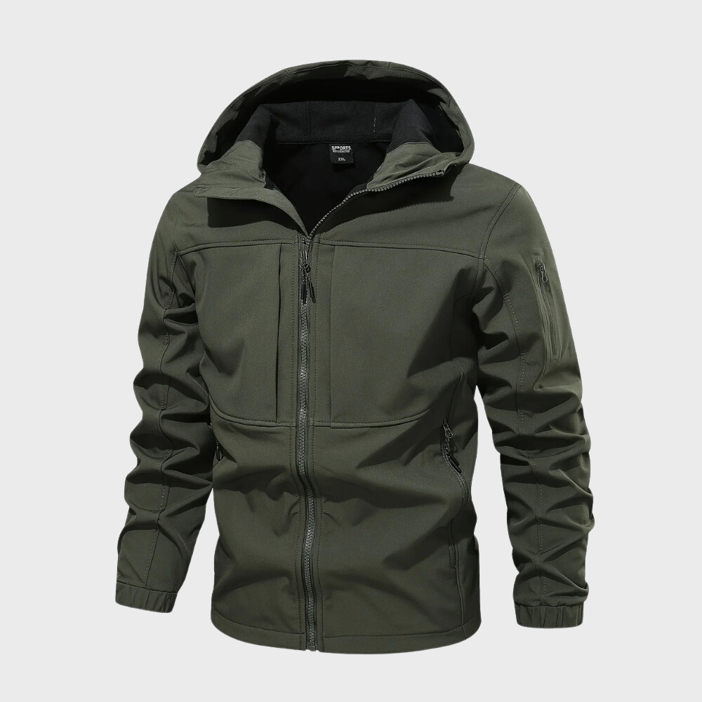Jaqueta masculina casual com capuz - Marco