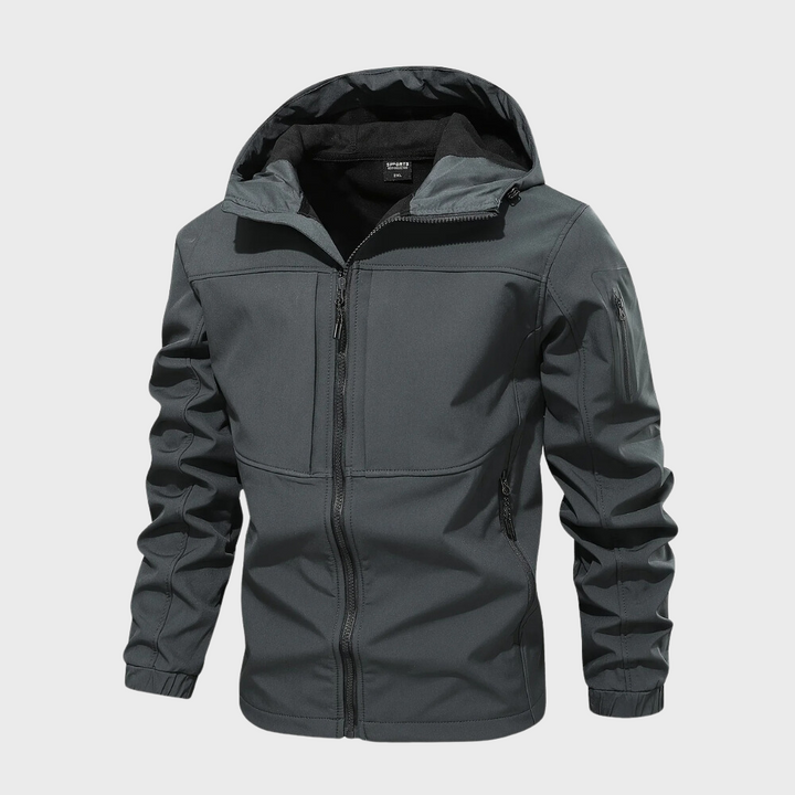 Jaqueta masculina casual com capuz - Marco