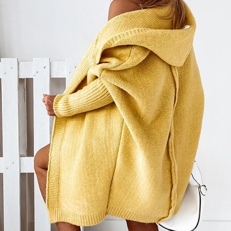Autumn Women's Hooded Cardigan – Noelia