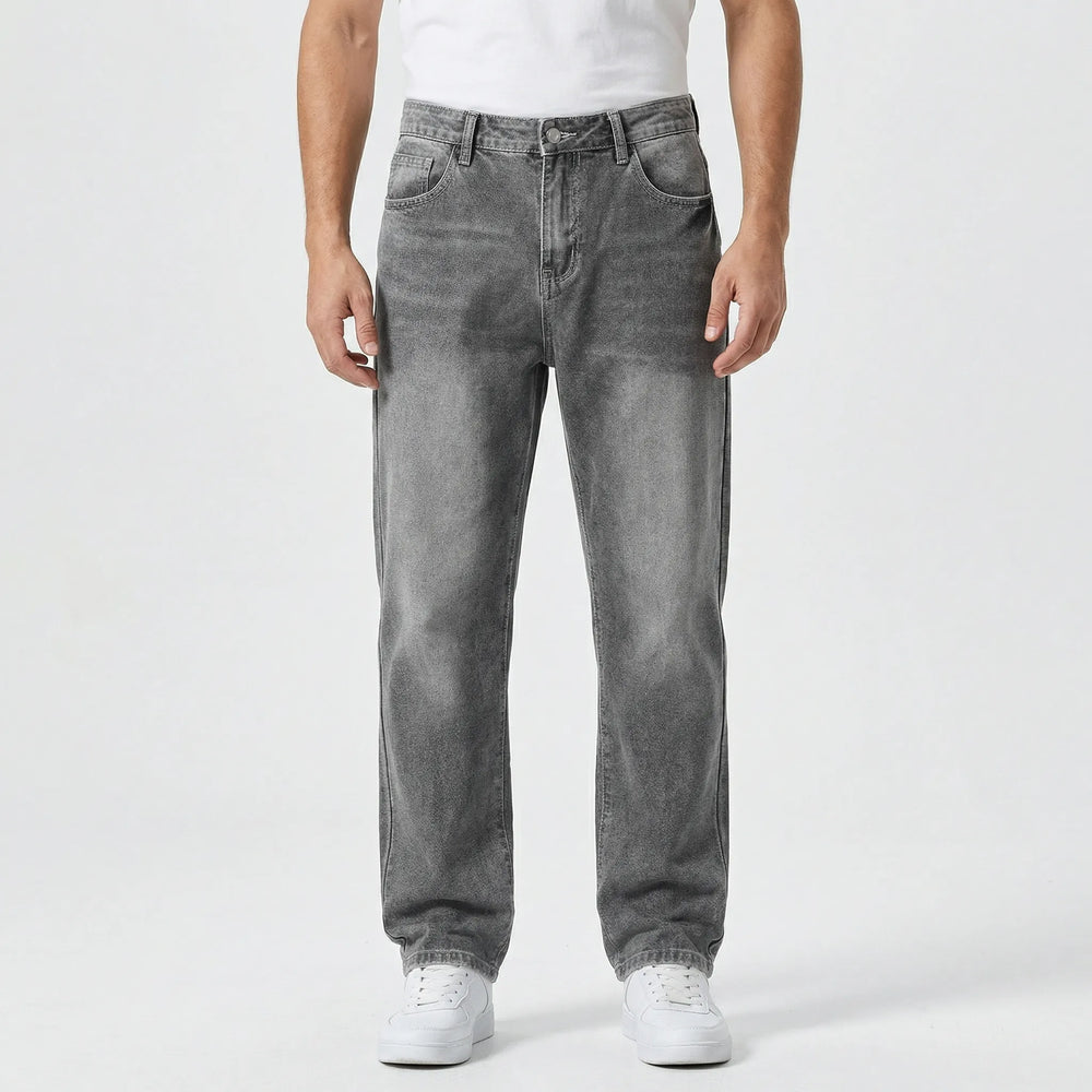 Casual Herenjeans Met Natuurlijke Taille - Wendell