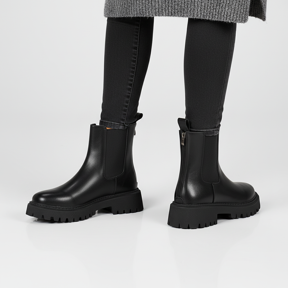 Chelsea Stiefel Runde Zehen - Carolyn