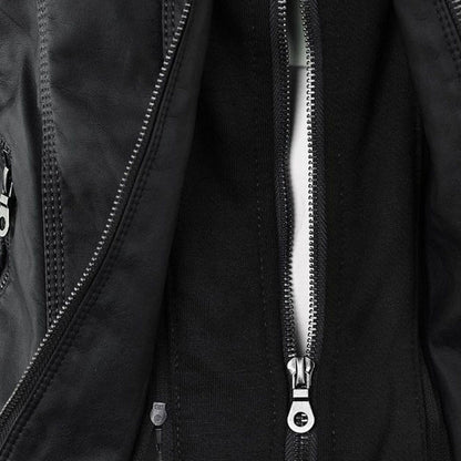 Jaqueta de couro da moda - Zara