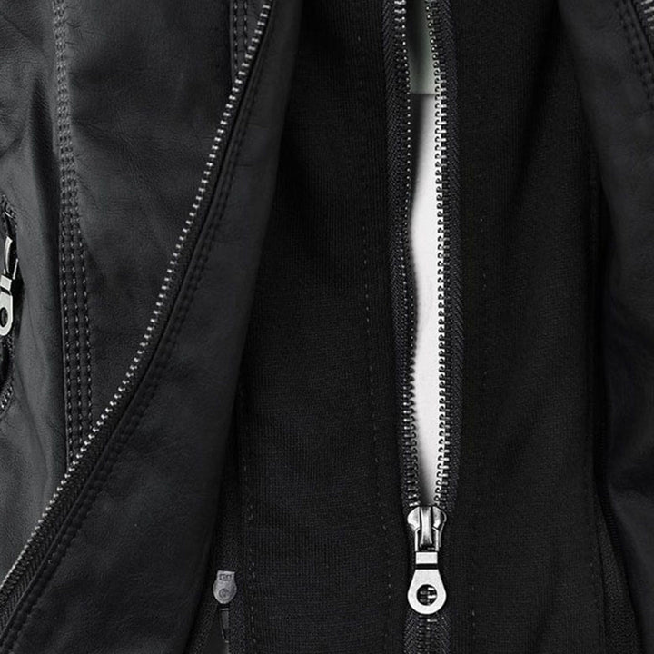 Jaqueta de couro da moda - Zara