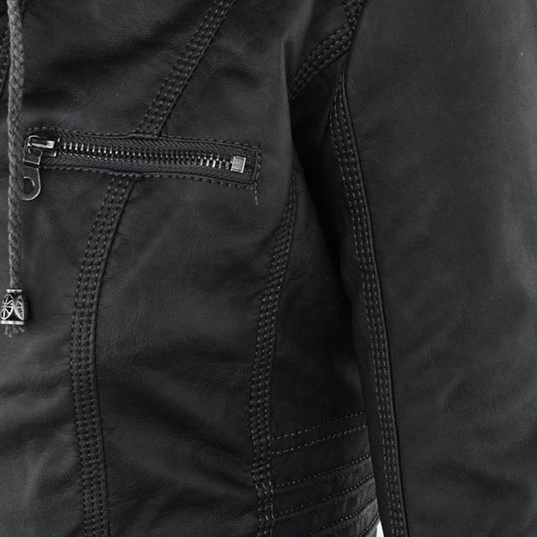 Jaqueta de couro da moda - Zara