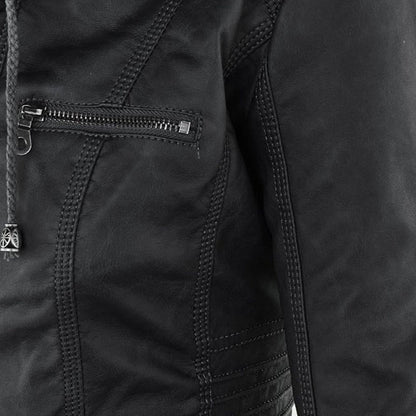 Jaqueta de couro da moda - Zara