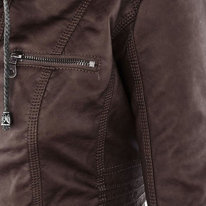 Jaqueta de couro da moda - Zara