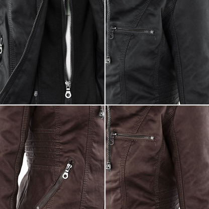 Jaqueta de couro da moda - Zara