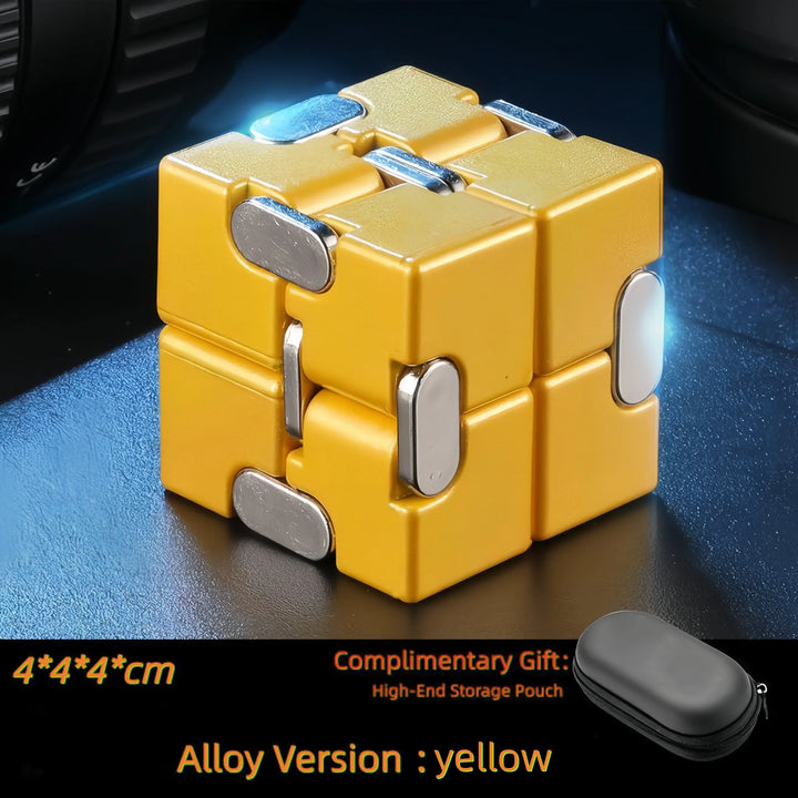 Compact Infinity Fidget Cube - Fluxon