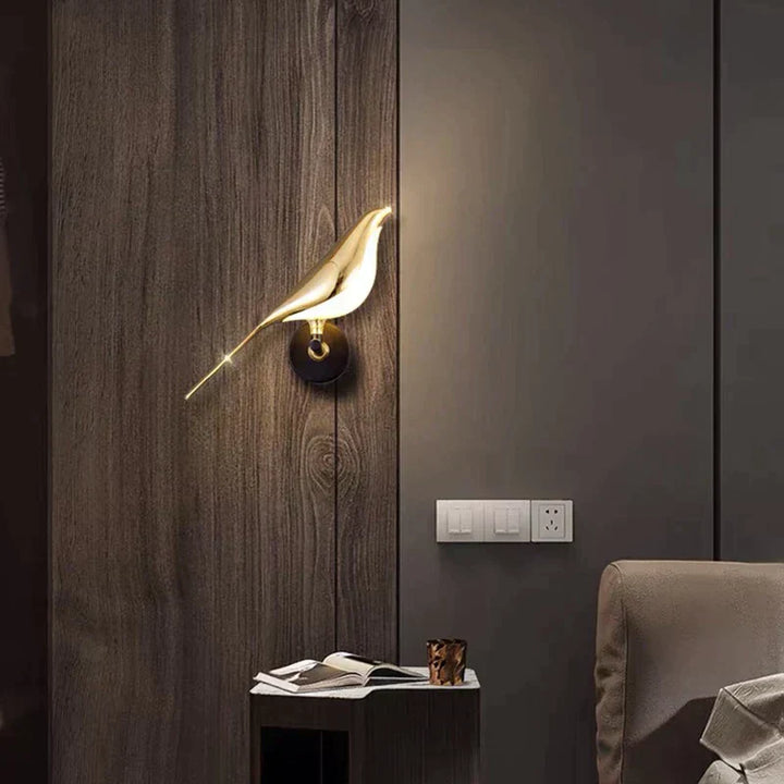 Luminária de parede moderna para pássaros - AviaryGlow