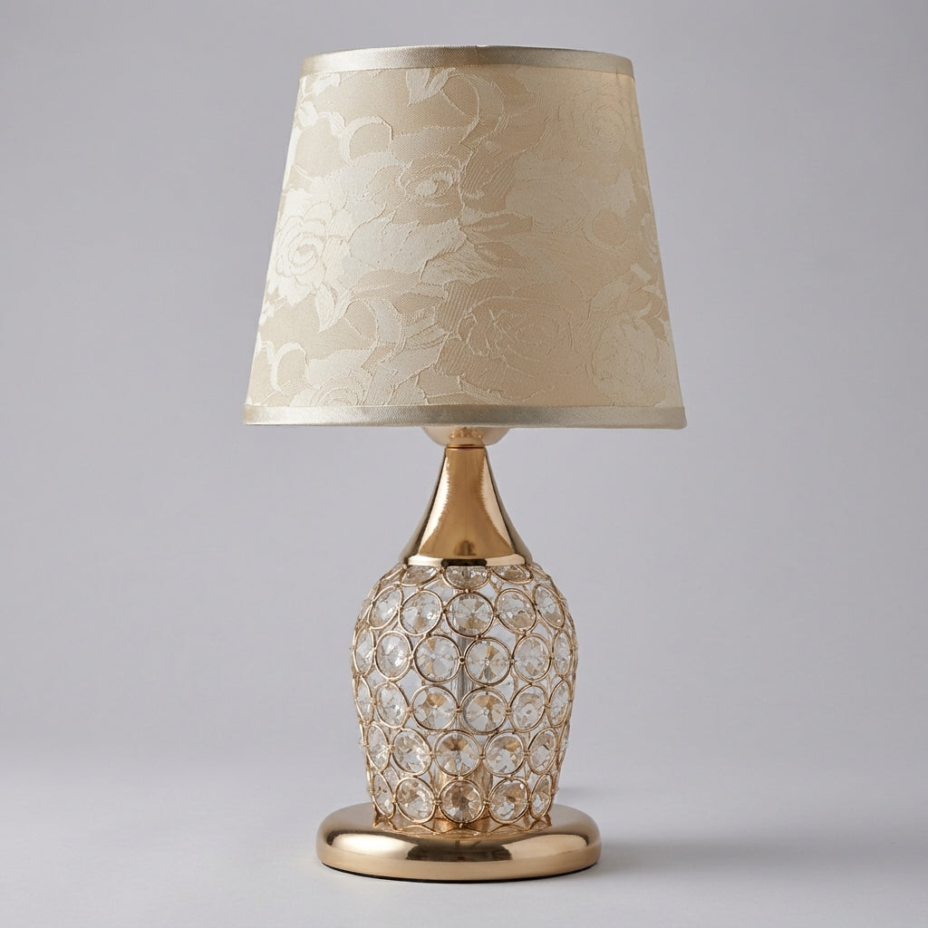 Crystal Accent Table Lamp -  Romantique