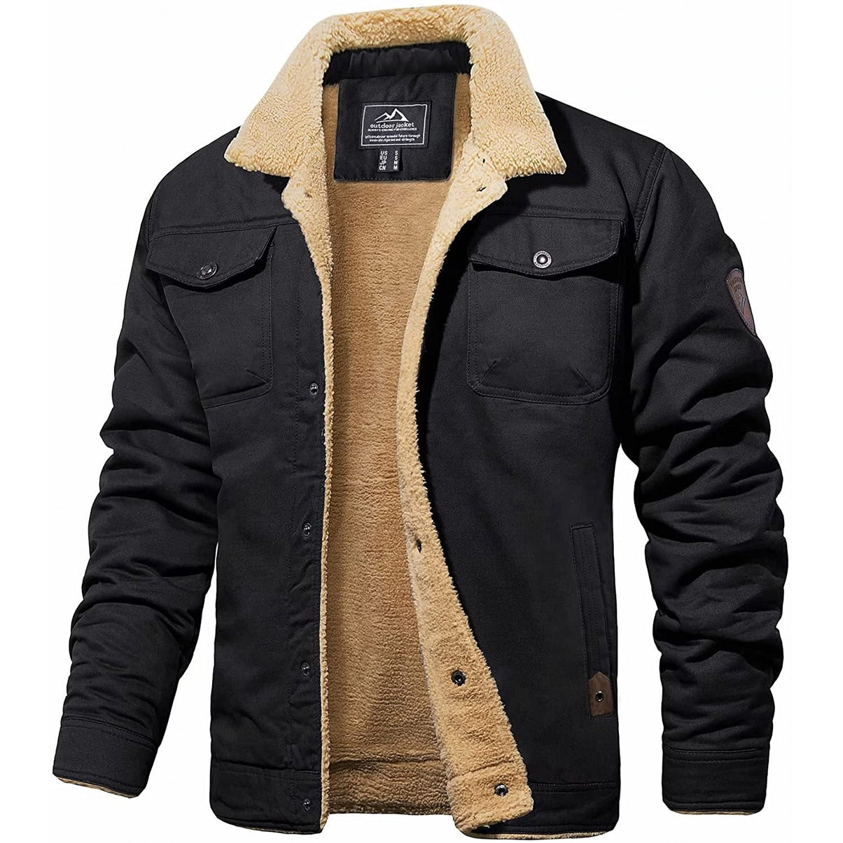 Jaqueta bomber vintage masculina - Olaf