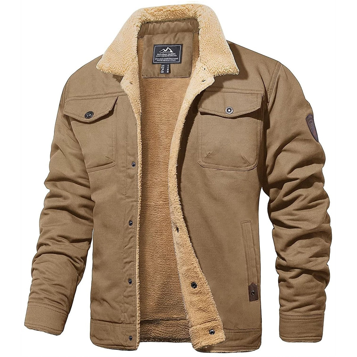 Jaqueta bomber vintage masculina - Olaf
