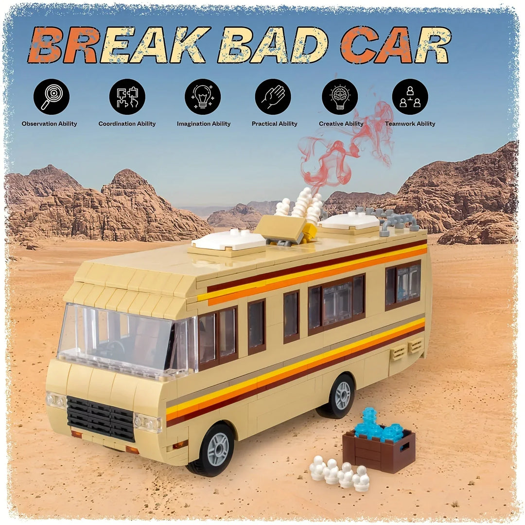 Detailed Camper Building Set - Vanstory
