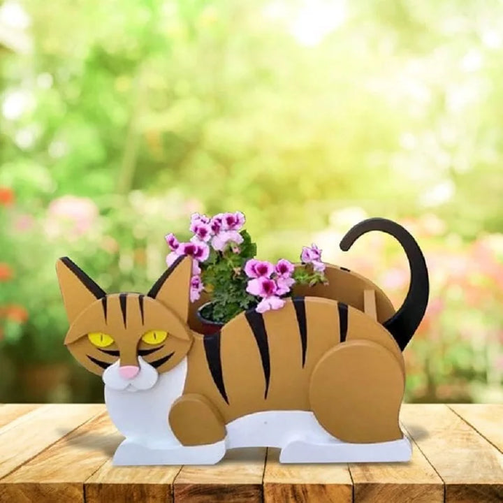 Vaso de jardim em forma de gato - KittyKraft