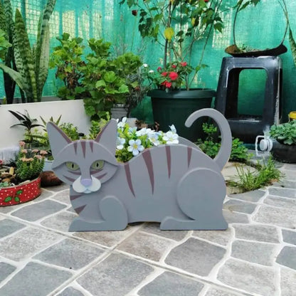 Vaso de jardim em forma de gato - KittyKraft