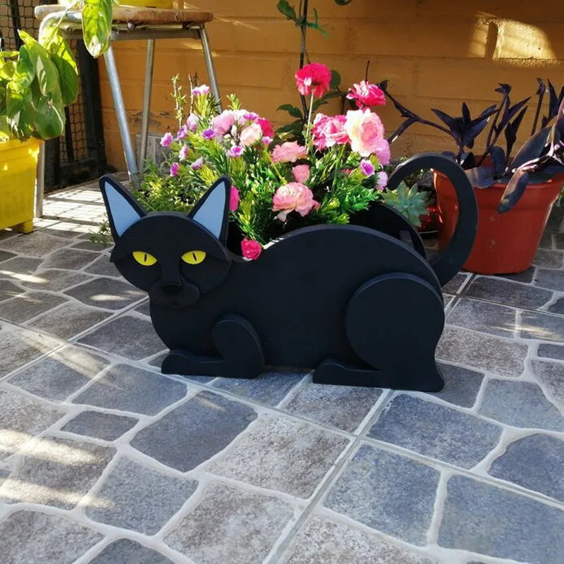 Vaso de jardim em forma de gato - KittyKraft