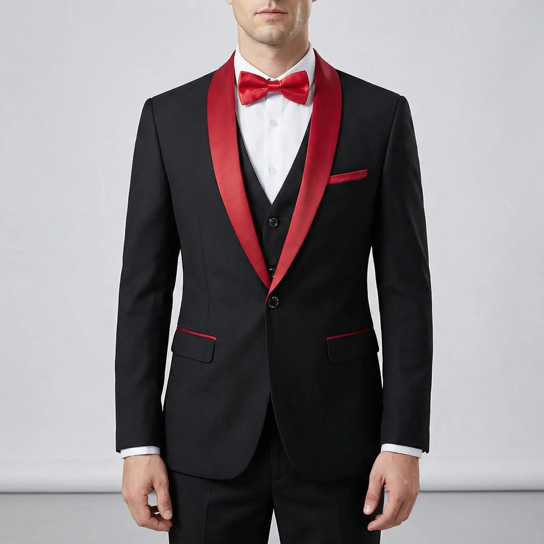 Dreiteiliger Slim-Fit-Anzug - Hennes
