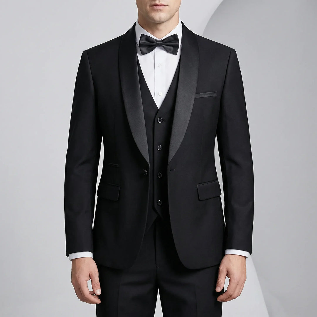 Dreiteiliger Slim-Fit-Anzug - Hennes