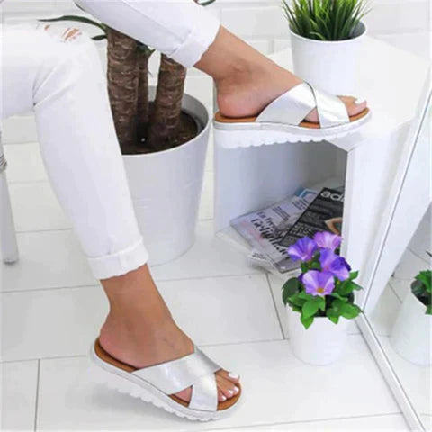 Sandálias Orto-Mola Luxe Stride Femininas - Simone